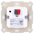 MDT BE-TAL63T1.01 Taster Light 63 1-fach RGBW mit Temperatursensor Studioweiß glänzend Neutral