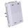 MDT BE-TAL63T2.01 Taster Light 63 2-fach RGBW mit Temperatursensor Studioweiß glänzend Neutral
