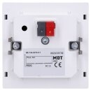 MDT BE-TAL63T2.C1 Taster Light 63 2-fach RGBW mit Temperatursensor Studioweiß glänzend Jal._Sch.
