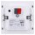 MDT BE-TAL63T2.C1 Taster Light 63 2-fach RGBW mit Temperatursensor Studioweiß glänzend Jal._Sch.