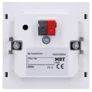 MDT BE-TAL63T2.D1 Taster Light 63 2-fach RGBW mit Temperatursensor Studioweiß glänzend Sch._Jal.