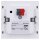 MDT BE-TAL63T2.D1 Taster Light 63 2-fach RGBW mit Temperatursensor Studioweiß glänzend Sch._Jal.