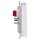 MDT BE-TAL63T4.01 Taster Light 63 4-fach RGBW mit Temperatursensor Studioweiß glänzend Neutral