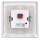 MDT BE-GTL40W.01 Glastaster II Light 4-fach RGBW Weiß Neutral