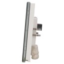 MDT BE-GTL40S.01 Glastaster II Light 4-fach RGBW Schwarz Neutral