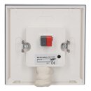 MDT BE-GTL40S.01 Glastaster II Light 4-fach RGBW Schwarz Neutral