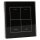 MDT BE-GTL40S.01 Glastaster II Light 4-fach RGBW Schwarz Neutral