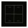 MDT BE-GTL40S.01 Glastaster II Light 4-fach RGBW Schwarz Neutral