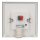 MDT BE-GTL40S.01 Glastaster II Light 4-fach RGBW Schwarz Neutral