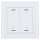 MDT BE-GTL2TW.D1 Glastaster II Light 2fach
