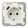 Jung A1520-15CA SCHUKO-Steckdose mit USB Typ AC (max. 3A) mit erhöhtem Berührungsschutz (Thermoplast bruchsicher) Weiß Serie A