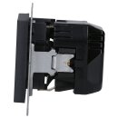 Jung A1520-15CAANM SCHUKO-Steckdose mit USB Typ AC (max. 3A) mit erhöhtem Berührungsschutz (Thermoplast bruchsicher) Anthrazit Matt Serie A