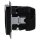 Jung A1520-15CASW SCHUKO-Steckdose mit USB Typ AC (max. 3A) mit erhöhtem Berührungsschutz (Thermoplast bruchsicher) Schwarz Serie A