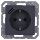 Jung A1520-18AANM SCHUKO-Steckdose mit USB Typ A (max. 3A) Quick Charge mit erhöhtem Berührungsschutz (Thermoplast bruchsicher) Anthrazit Matt Serie A