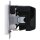 Jung A1520-18AWWM SCHUKO-Steckdose mit USB Typ A (max. 3A) Quick Charge mit erhöhtem Berührungsschutz (Thermoplast bruchsicher) Schneeweiß Matt Serie A
