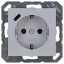Jung A1520-18CAL SCHUKO-Steckdose mit USB Typ C (max. 3A)...