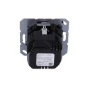 Jung A1520-18CSW SCHUKO-Steckdose mit USB Typ C (max. 3A) Quick Charge mit erhöhtem Berührungsschutz (Thermoplast bruchsicher) Schwarz Serie A