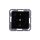 Jung A1520-18CSW SCHUKO-Steckdose mit USB Typ C (max. 3A) Quick Charge mit erhöhtem Berührungsschutz (Thermoplast bruchsicher) Schwarz Serie A