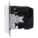 Jung A1520-18CWWM SCHUKO-Steckdose mit USB Typ C (max. 3A) Quick Charge mit erhöhtem Berührungsschutz (Thermoplast bruchsicher) Schneeweiß Matt Serie A