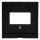 Jung A1569USBSWM Abdeckung f. USB-Spannungsversorgung Graphitschwarz Matt