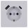 Jung LS1520-15CALG SCHUKO-Steckdose mit USB Typ AC (max. 3A) mit erhöhtem Berührungsschutz (Thermoplast bruchsicher) Lichtgrau Serie LS