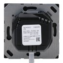 Jung LS1520-15CASWM SCHUKO-Steckdose mit USB Typ AC (max. 3A) mit erhöhtem Berührungsschutz Graphitschwarz Matt Serie LS