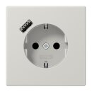 Jung LS1520-18ALG SCHUKO-Steckdose mit USB Typ A (max....