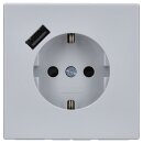 Jung LS1520-18ALG SCHUKO-Steckdose mit USB Typ A (max....