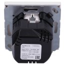 Jung LS1520-18AWW SCHUKO-Steckdose mit USB Typ A (max. 3A) Quick Charge mit erhöhtem Berührungsschutz (Thermoplast bruchsicher) Alpinweiß Serie LS