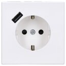 Jung LS1520-18AWWM SCHUKO-Steckdose mit USB Typ A (max....