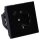 Jung LS1520-18CSW SCHUKO-Steckdose mit USB Typ C (max. 3A) Quick Charge mit erhöhtem Berührungsschutz (Thermoplast bruchsicher) Schwarz Serie LS