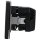 Jung LS1520-18CSWM SCHUKO-Steckdose mit USB Typ C (max. 3A) Quick Charge mit erhöhtem Berührungsschutz (Thermoplast bruchsicher) Graphitschwarz Matt Serie LS