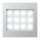 Jung AL2539LEDLW-12 LED Leselicht (lackiertes Aluminium) Aluminium Serie LS