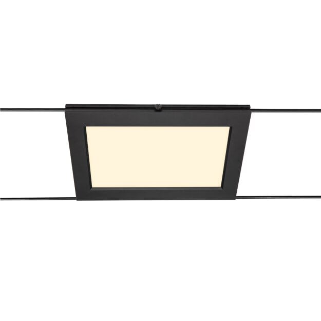 SLV 1002864 TENSEO PLYTTA rectangular 2700K schwarz