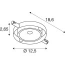 SLV 1002861 TENSEO DURNO 2700K schwarz