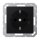 Jung A1521BFSWM Schuko® Steckdose (Thermoplast bruchsicher) Graphitschwarz Matt Serie A