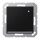 Jung A1539-OSWMLNW LED-Orientierungslicht mit Sensor (Thermoplast bruchsicher) Graphitschwarz Matt Serie A