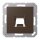 Jung A1569-15WEMO Abdeckung f. Modular-Jack 1fach WE (TE-connect.) (Duroplast lackiert) Mokka Serie A