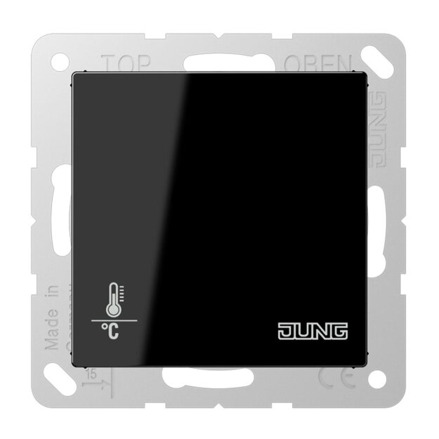Jung A2178BFORTSSW KNX Objektregler m. Tasterschnittstelle (Thermoplast bruchsicher) Schwarz Serie A