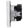 Jung LS1520-OWWMLNW Schuko-Steckdose mit LED-Licht (Thermoplast bruchsicher) Schneeweiß Matt Serie LS