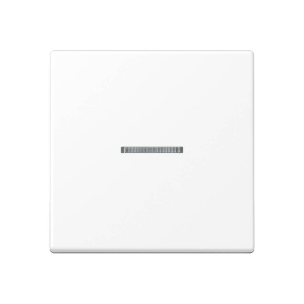 Jung A101KO5BFWWM Wippe für Taster Lichtleiter (Thermoplast bruchsicher) Schneeweiß Matt Serie A
