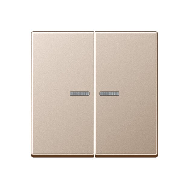 Jung A102KO5CH Wippe für Serientaster Lichtleiter (Duroplast lackiert) Champagner Serie A