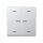 Jung A102KO5PAL Wippe für Serientaster Lichtleiter Pfeile (Duroplast lackiert) Aluminium Serie A