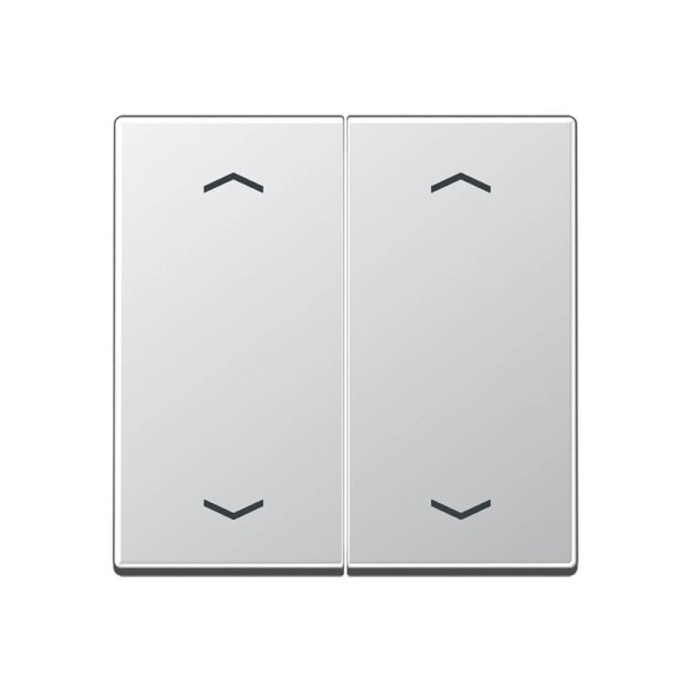 Jung A102PAL Wippe für Serientaster Pfeile (Duroplast lackiert) Aluminium Serie A