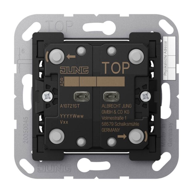 Jung A10721ST KNX Taster Standard 2fach Serie A