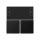 Jung A4093TSASWM KNX Tastensatz f. Komfortregler (Thermoplast bruchsicher) Graphitschwarz Matt Serie A