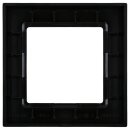 Jung A5581BFSWM 1-fach Rahmen A 550 (Thermoplast bruchsicher) Graphitschwarz Matt Serie A