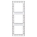 Jung A5583BFWWM 3-fach Rahmen A 550 (Thermoplast bruchsicher) Schneeweiß Matt Serie A
