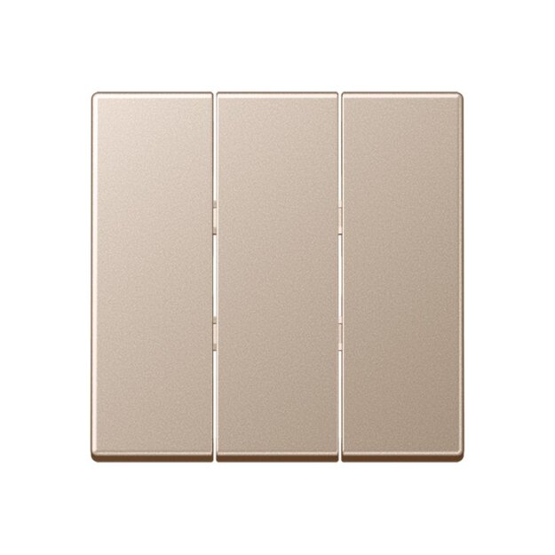 Jung A593BFCH Wippe für 3fach Schalter (Thermoplast bruchsicher) Champagner Serie A