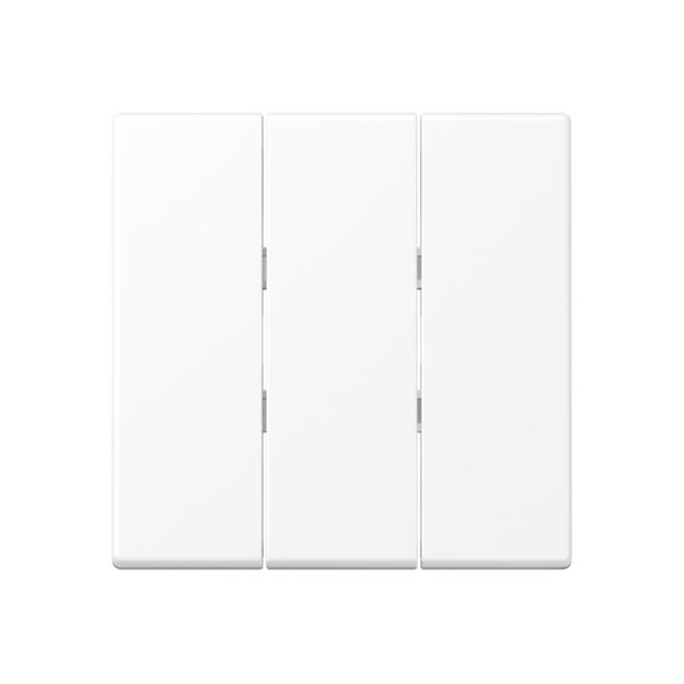 Jung A593BFWWM Wippe für 3fach Schalter (Thermoplast bruchsicher) Schneeweiß Matt Serie A